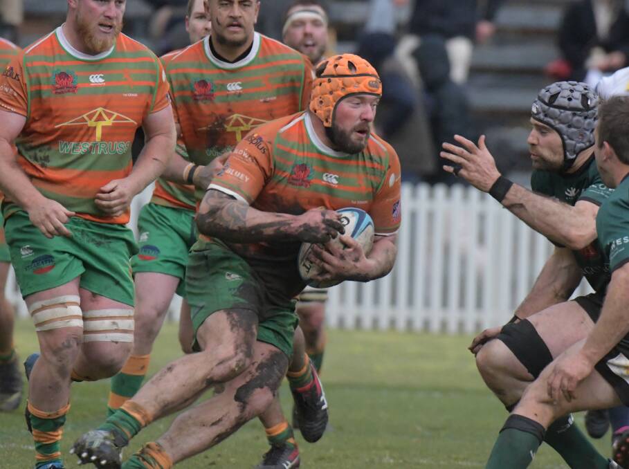 REMATCH: Orange City's Josh Tremain will be front and centre for the Lions' local derby against Emus on Saturday. Photos: JUDE KEOGH