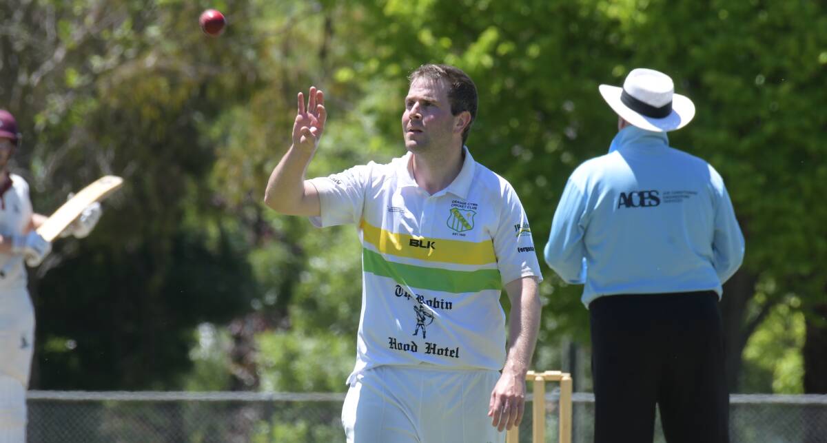 ALL CLASS: According to Tom West, CYMS' skipper Hugh Le Lievre has been by far the side's best bowler this summer. He'll have the tough test of squaring off against St Pat's Old Boys on Saturday. Photo: JUDE KEOGH