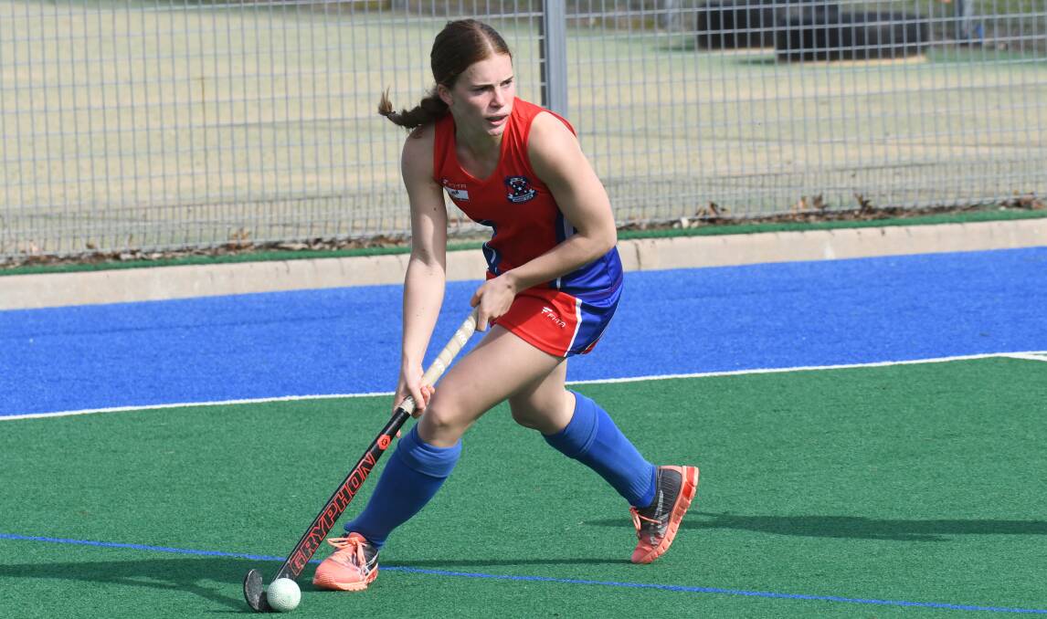 CAN'T SPLIT THEM: Eloisa Purtell and Confederates scored a pair of second half goals but couldn't seal the deal against a hampered Ex-Services side. Photo: JUDE KEOGH.