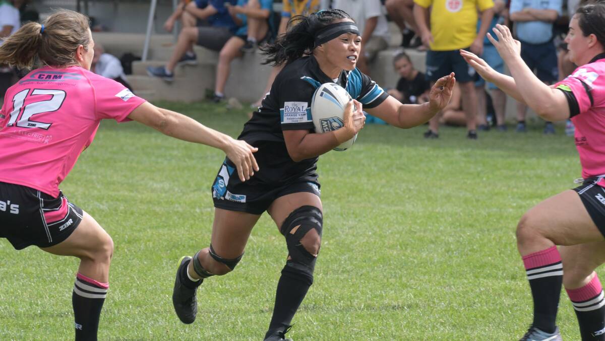 LEADER: Vipers' workhorse Jacky Lyden is set to return for another spring in the fast-growing Western Women's Rugby League competition. Photo: JUDE KEOGH