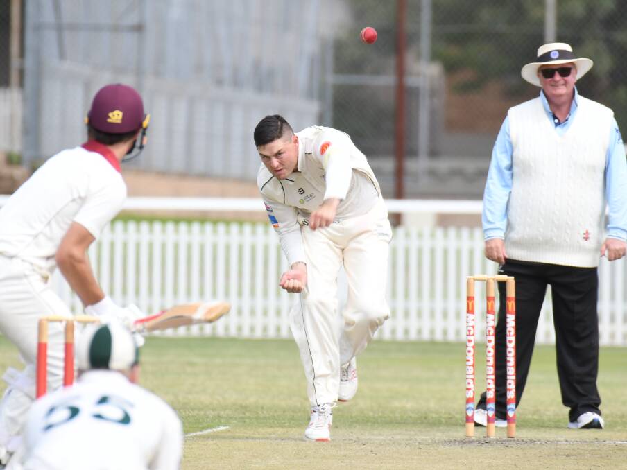 WOOF WOOF: Orange City all-rounder Ed Morrish has been crowned the ODCA Player of the Year for the first time in his carer. Photo: CARLA FREEDMAN