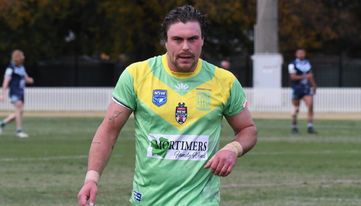 CULTURE A KEY: CYMS' back rower Robbie Mortimer is loving life at CYMS in 2021. Photo: JAKE HUMPHREYS