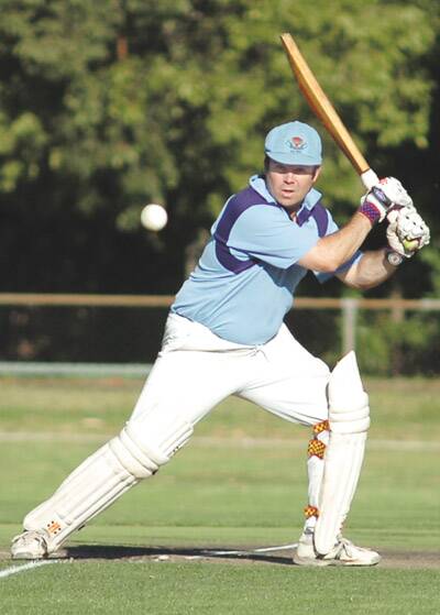 RUN MACHINE: Ray Doolan has scored more than 1200 runs in first grade this year in what is possibly the highest total in Orange cricket history over a calendar year.