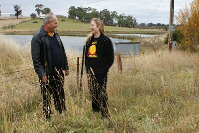 REMINISCING: James Williams and Fleur Magick and hope people will be keen to reminisce about The Springs.
