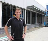 SUPER STORE: Shane Cantrill says he can’t wait to open the Sportsman’s Warehouse super store in Orange in December. Photo: OLIVIA SARGENT           1029oscantrill2