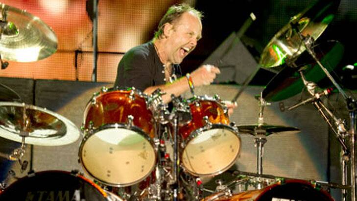 Metallica drummer Lars Ulrich.