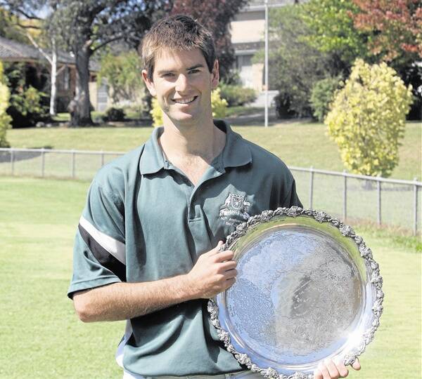 SHIELDED: Orange City’s Jackson Coote was named the Orange District Cricket Association Cricketer of the Year after a stellar rep season.