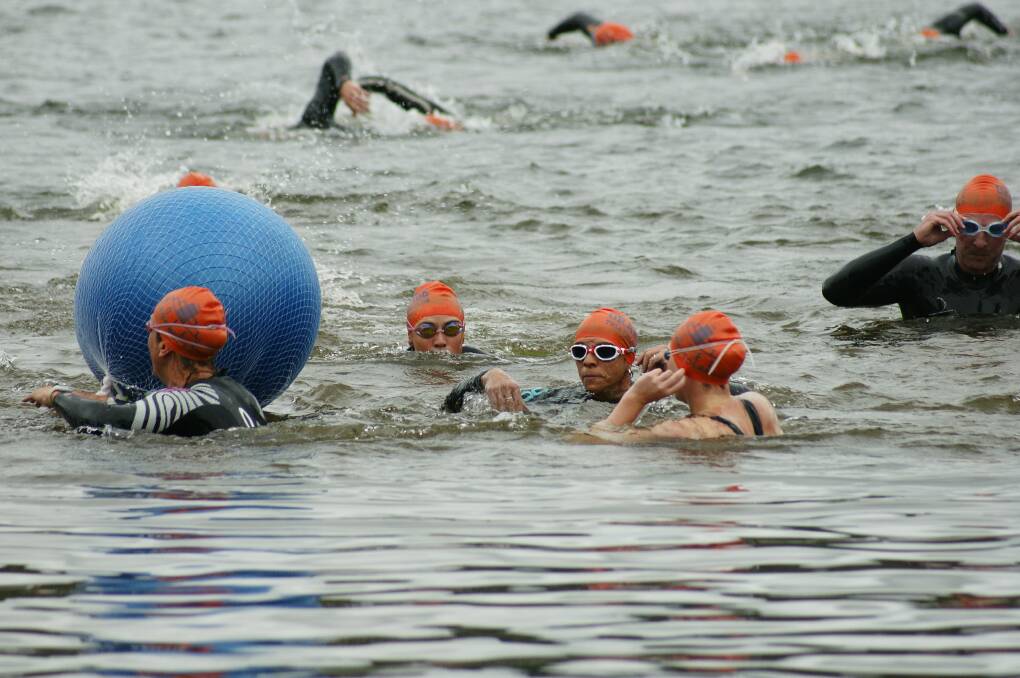 TESTING COURSE: Open water swimmers will put their skills to the test at Lake Canobolas on Friday afternoon.