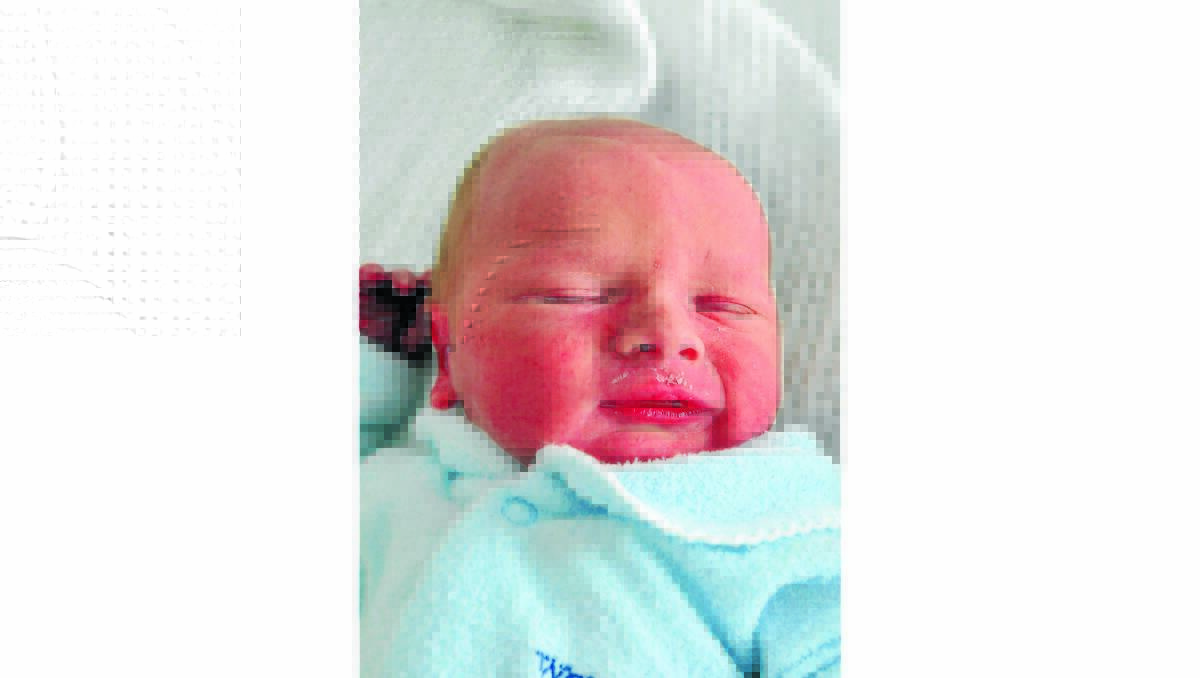 Riley Baker, son of Brooke and Matt Baker, was born on October 16.