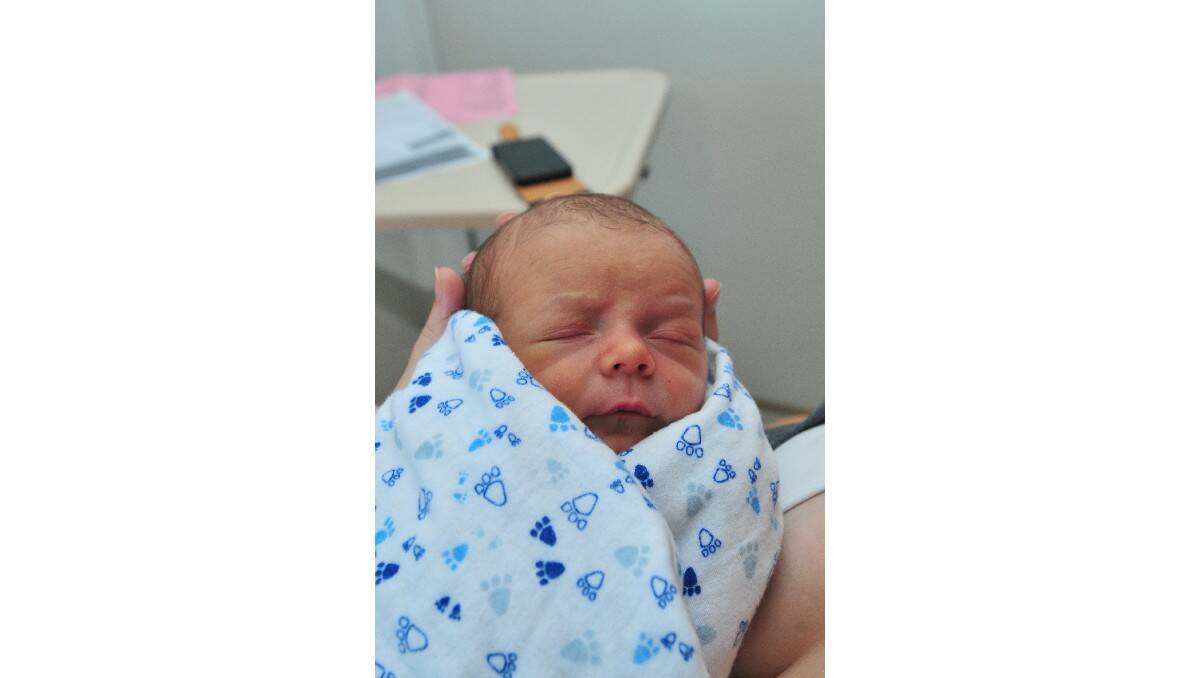 Jye Daniel Edwards, son of Rebecca Murdoch and Daniel Edwards, was born on February 14.