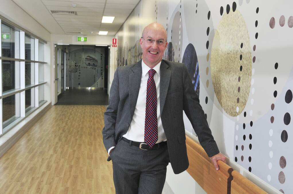 NEW CHALLENGE: Associate professor Russell Roberts is leaving as director of mental health and drug and alcohol services with the Western Local Health District to take on a role at state and federal level.  Photo: JUDE KEOGH 0124russellroberts2