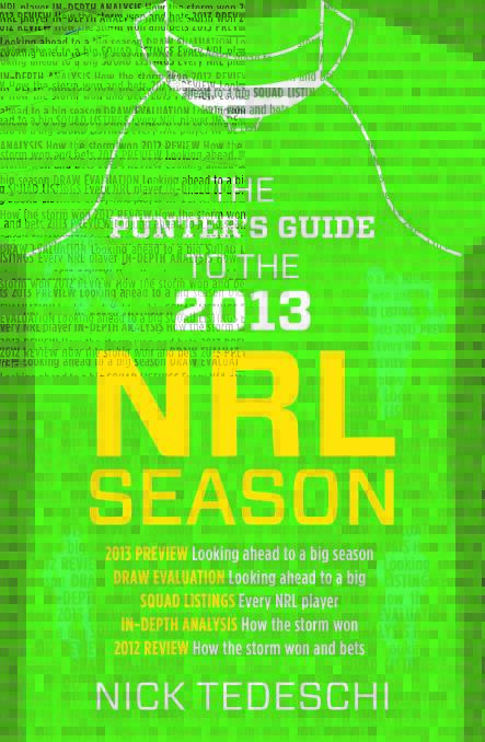 LEAGUE BIBLE: Former Orange resident Nick Tedeschi has produced the third edition of his NRL punter’s guide.