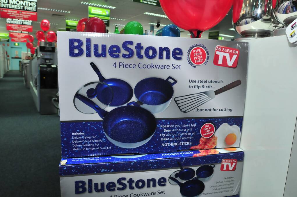 Harvey Norman Blue Stone cookware