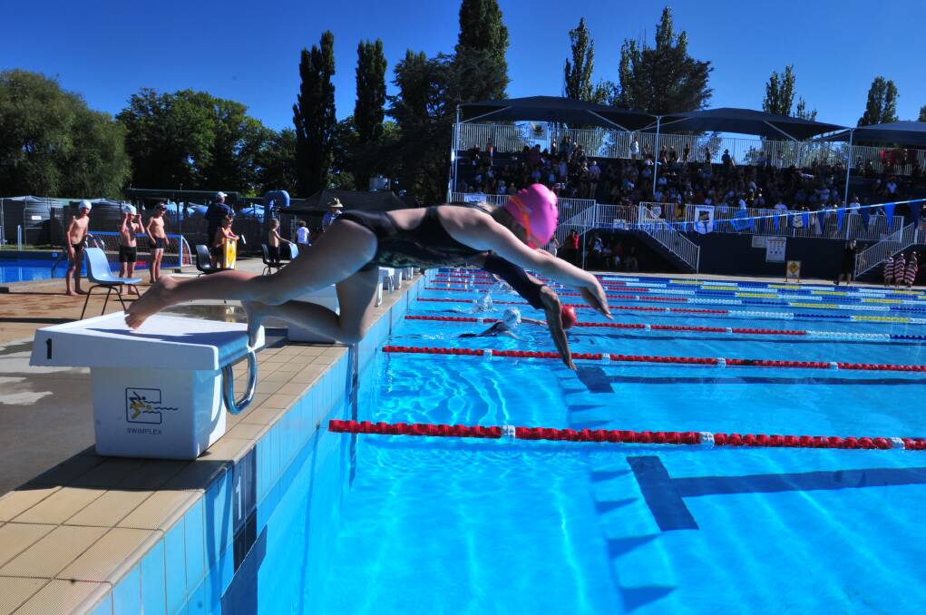 8yrs girls freestyle - Jordan Wright from Manildra Photo Jude Keogh