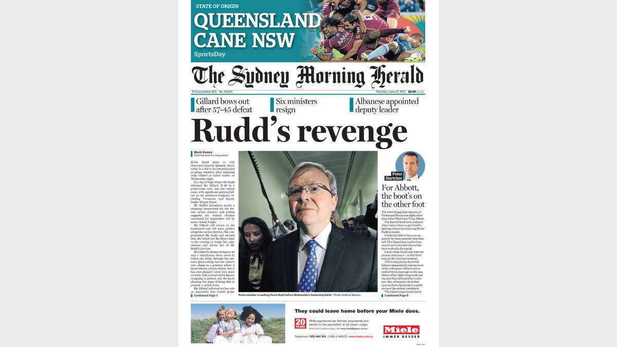 The Sydney Morning Herald, Sydney