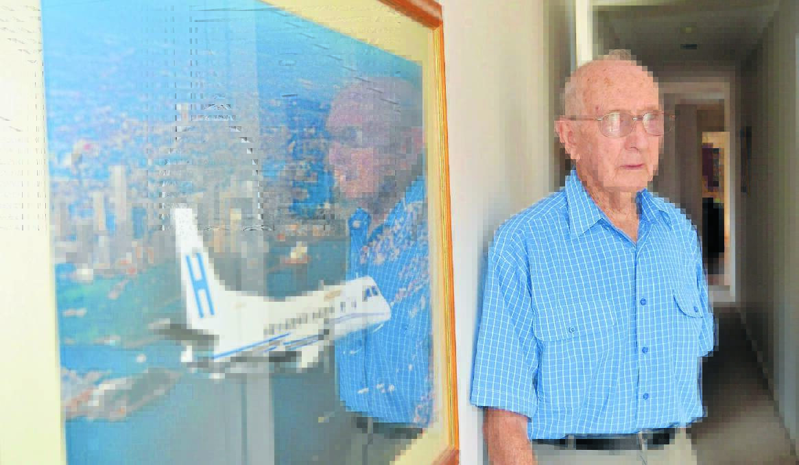 NOT VIABLE: Former aviator Max Hazelton thinks Brindabella can’t compete with Rex’s SAAB 340. Photo: NICOLE KUTER 1215nkmax1