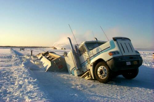 LIKE WATCHING A TRUCK WRECK: A&E Australia features Ice Road Truckers.